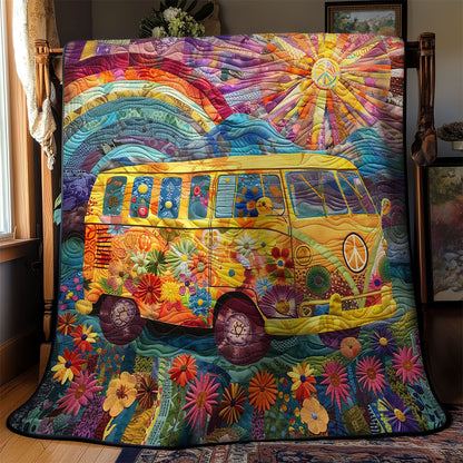 Rainbow Camper Van WM2008005CL Quilt