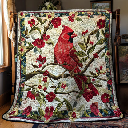 Red Cardinal WM0509022CL Quilt