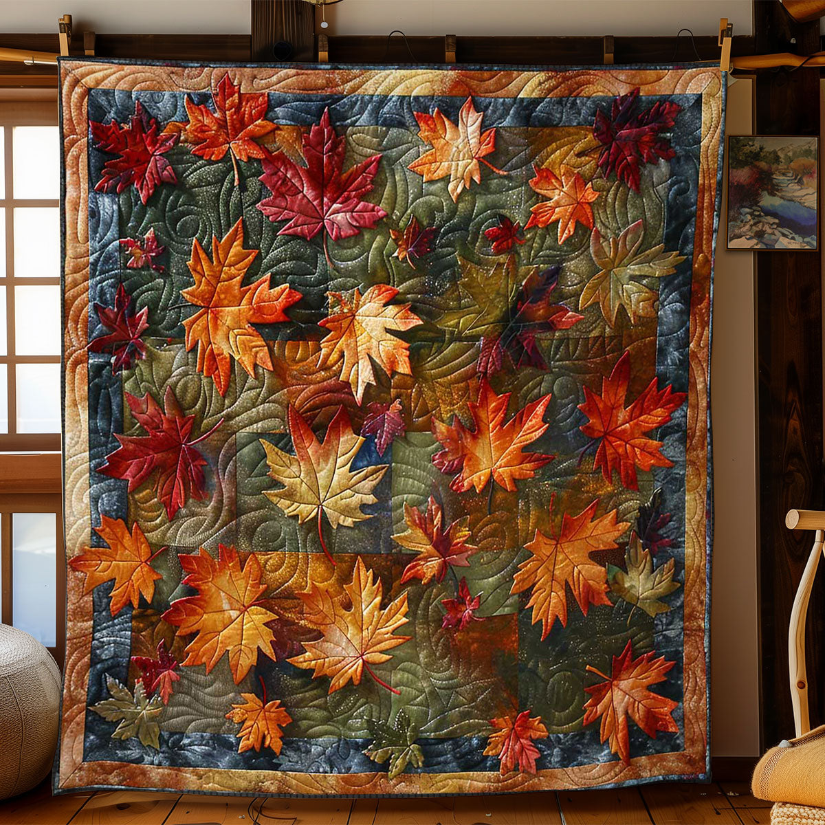 Red Maple Horizon WN1908031CL Quilt