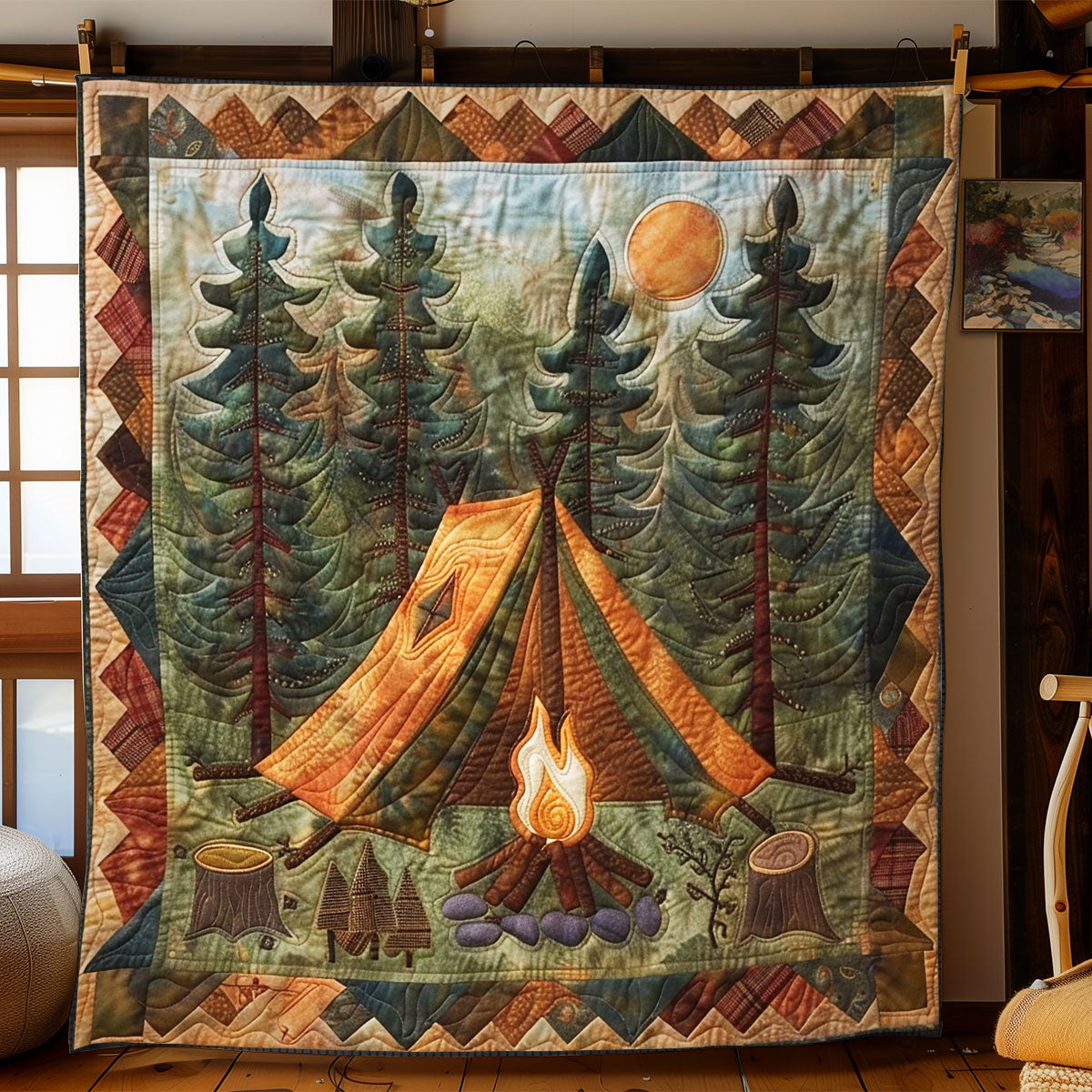 Roaring Campfire WN2208083CL Quilt