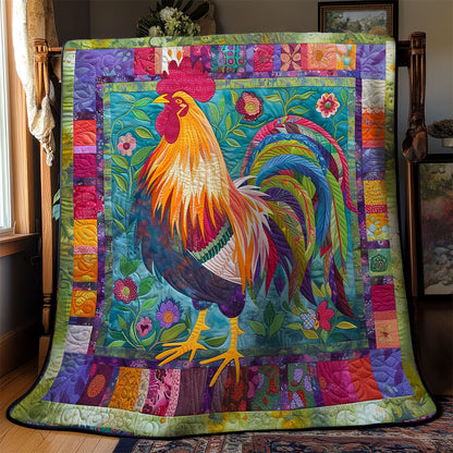 Rockstar Rooster WM2308080CL Quilt