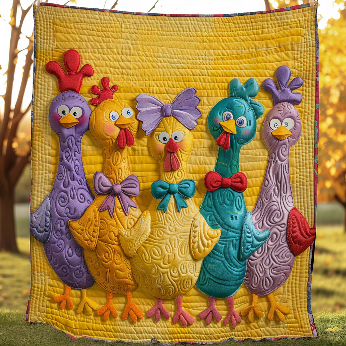 Rooster Club SR1508002CL Quilt