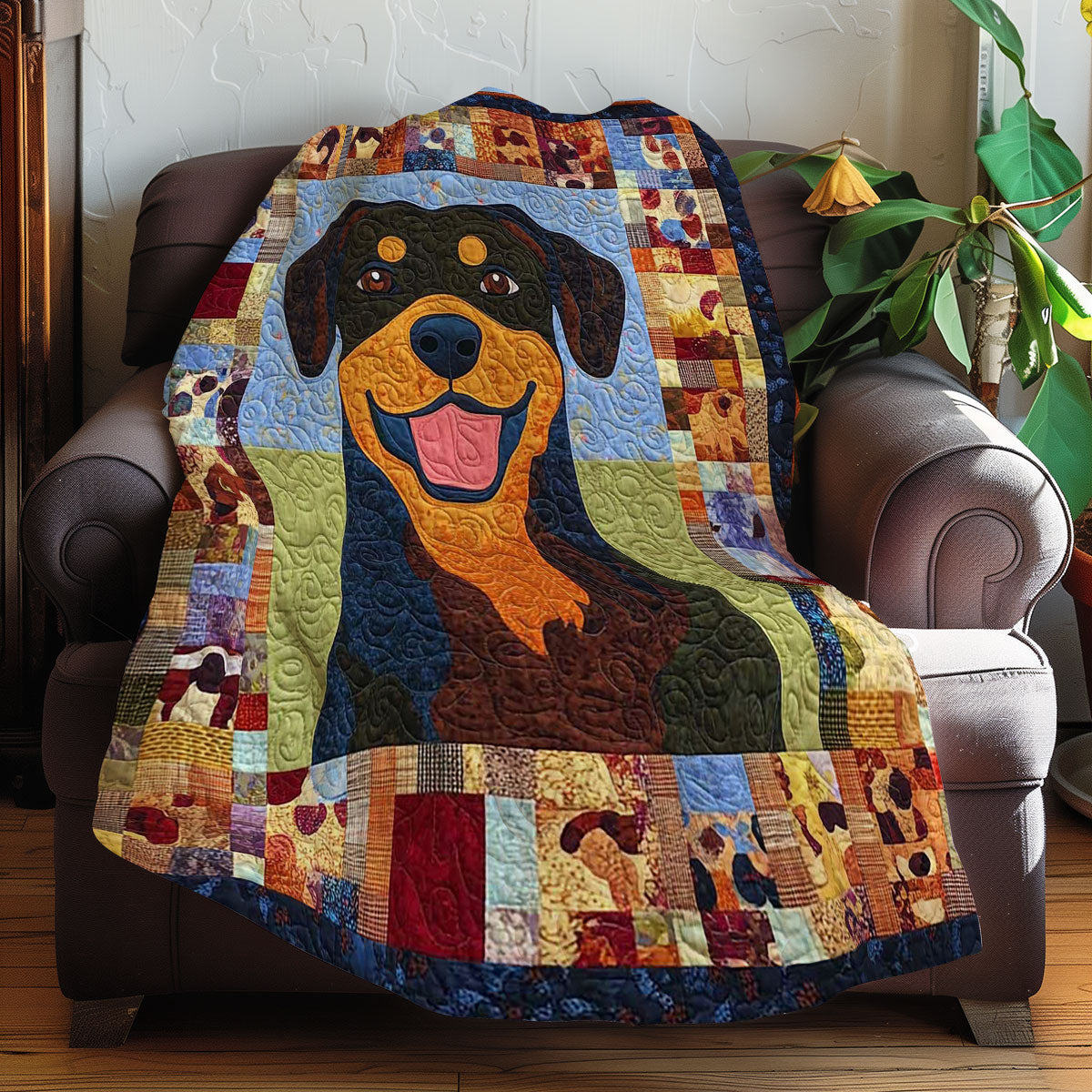 Rottweiler Haven WN0608044CL Quilt