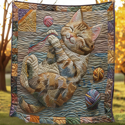 Royal Cat With Yarn SR1308028CL Quilt