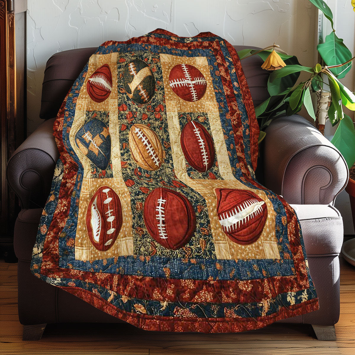 Rugby Football Pride WN0708081CL Quilt