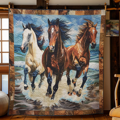 Running Horses SR2308023CL Quilt