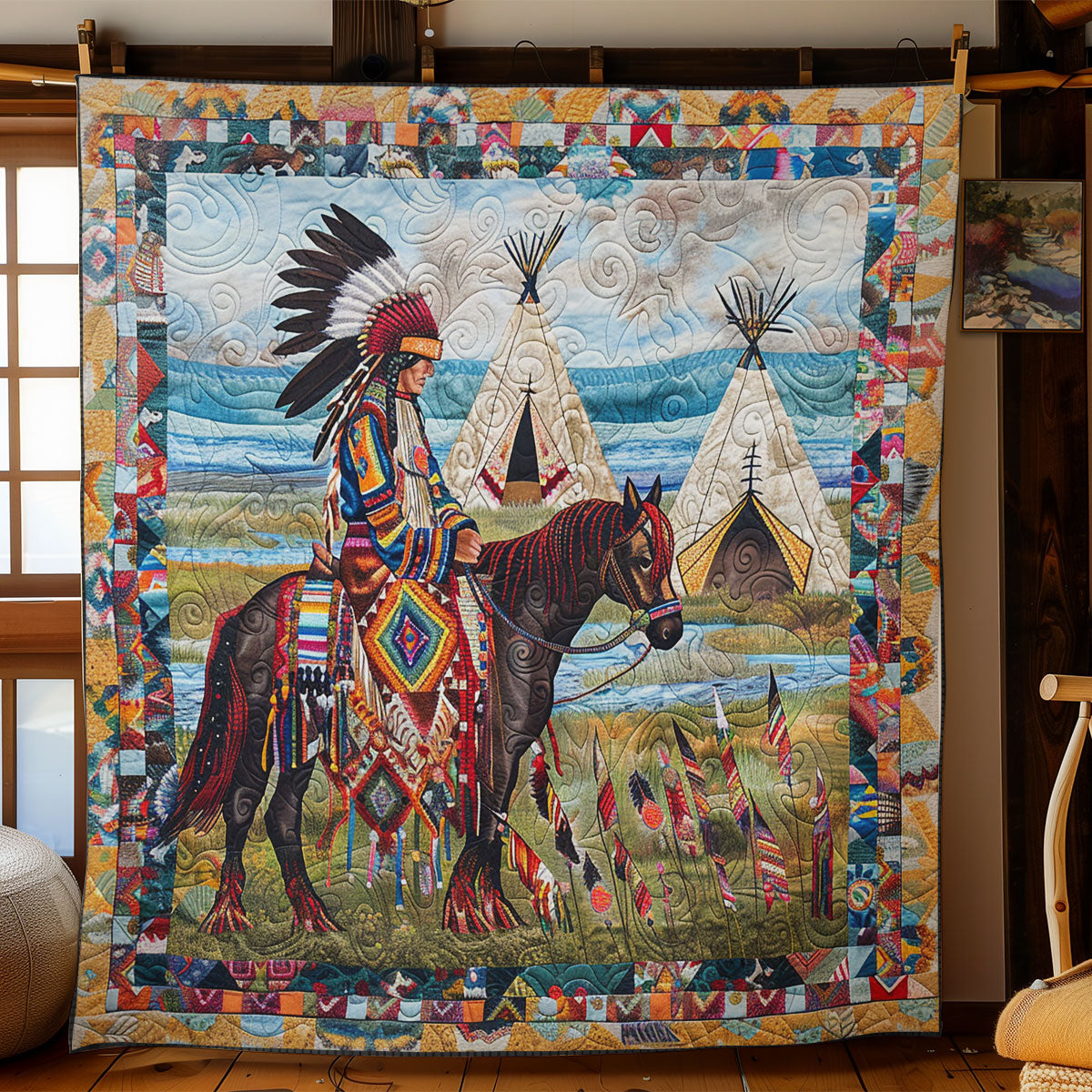 Sacred Spirits SR2608014CL Quilt