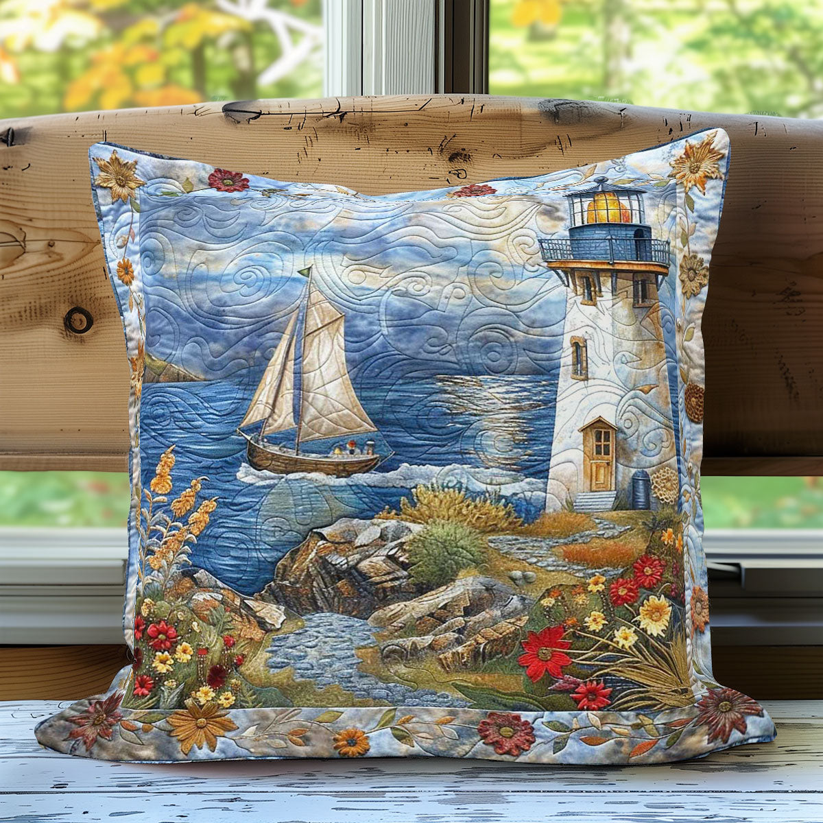 Sailboat Bliss WN2907086CL Pillow Case