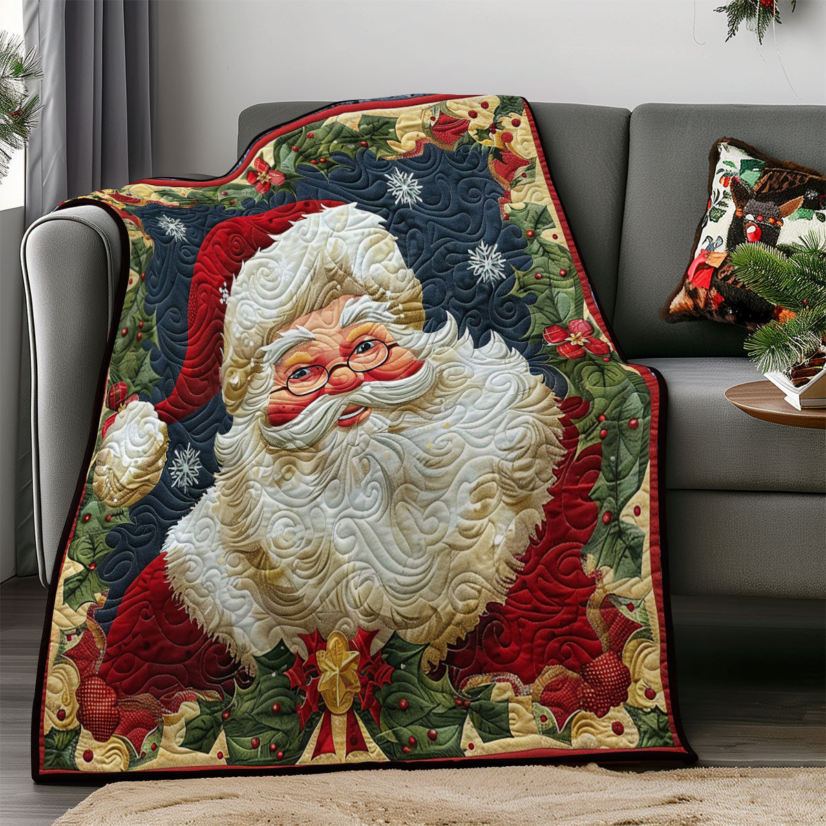 Santa Claus SR1908015CL Quilt