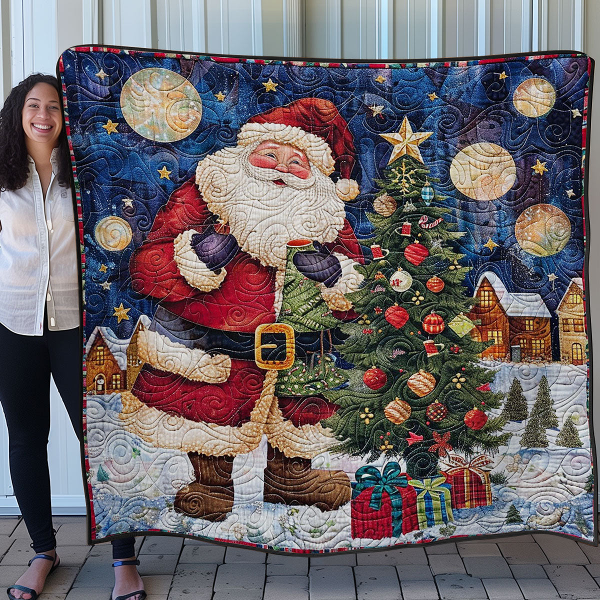 Santa Claus WM0808013CL Quilt