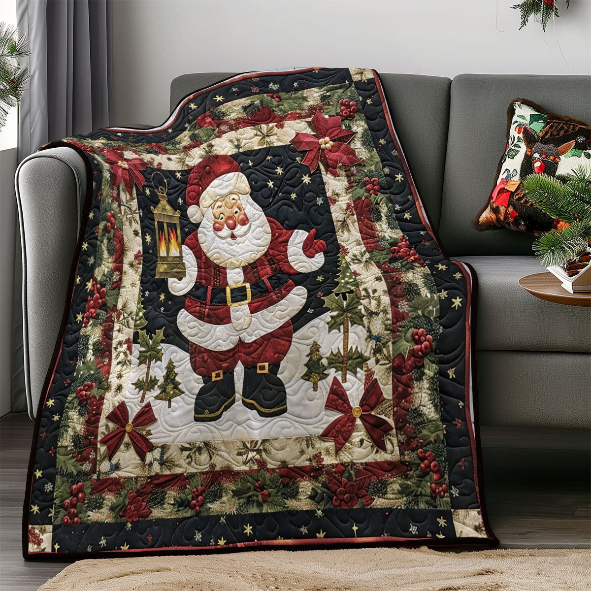 Santa Workshop SR1508024CL Quilt