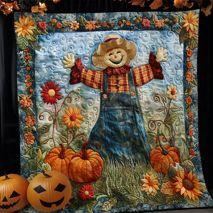 Scarecrow Pumpkin Dance WN1908039CL Quilt
