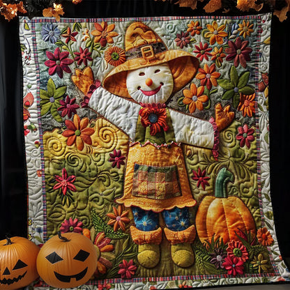Scarecrow Pumpkin Parade WN1908041CL Quilt
