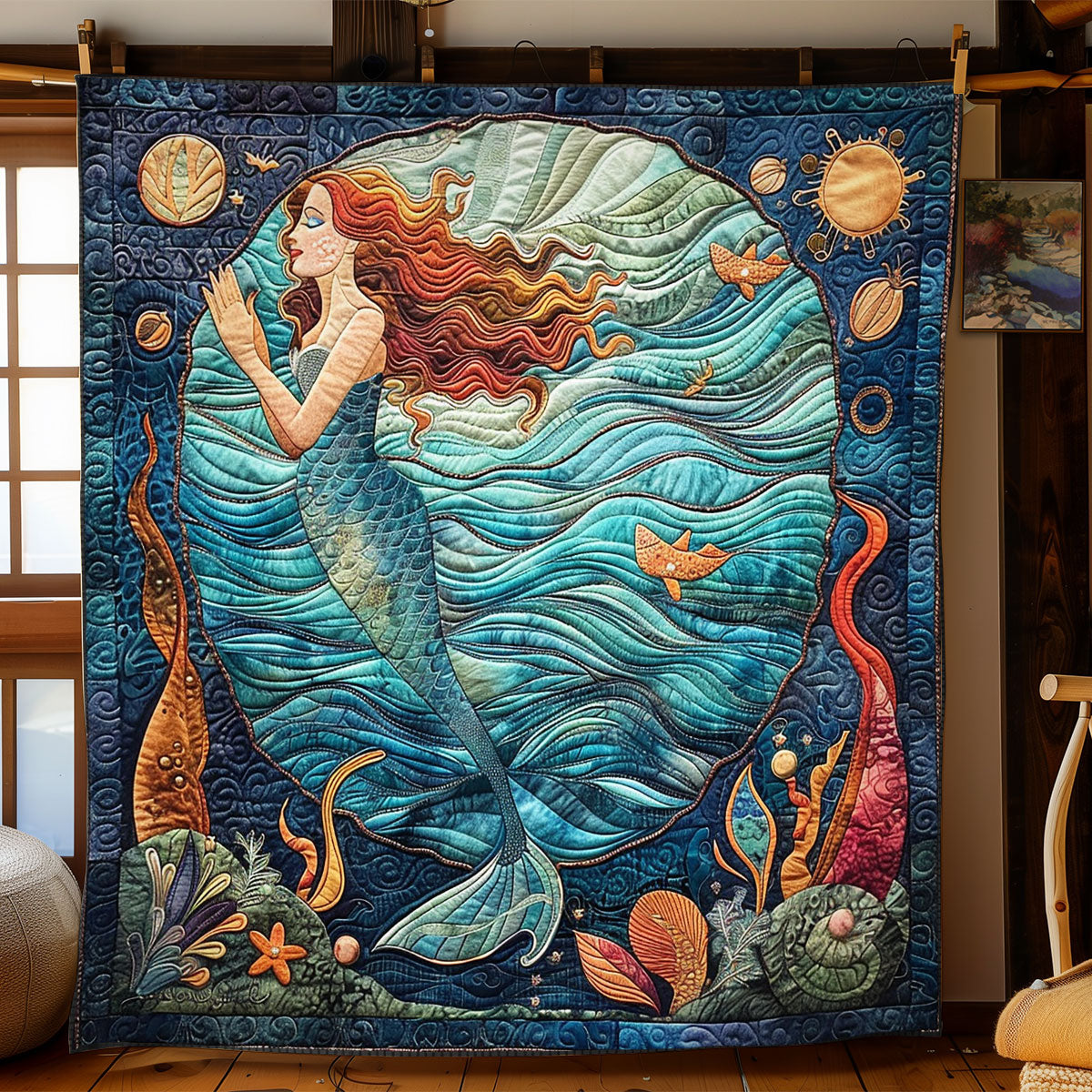 Sea Goddess WN2208153CL Quilt
