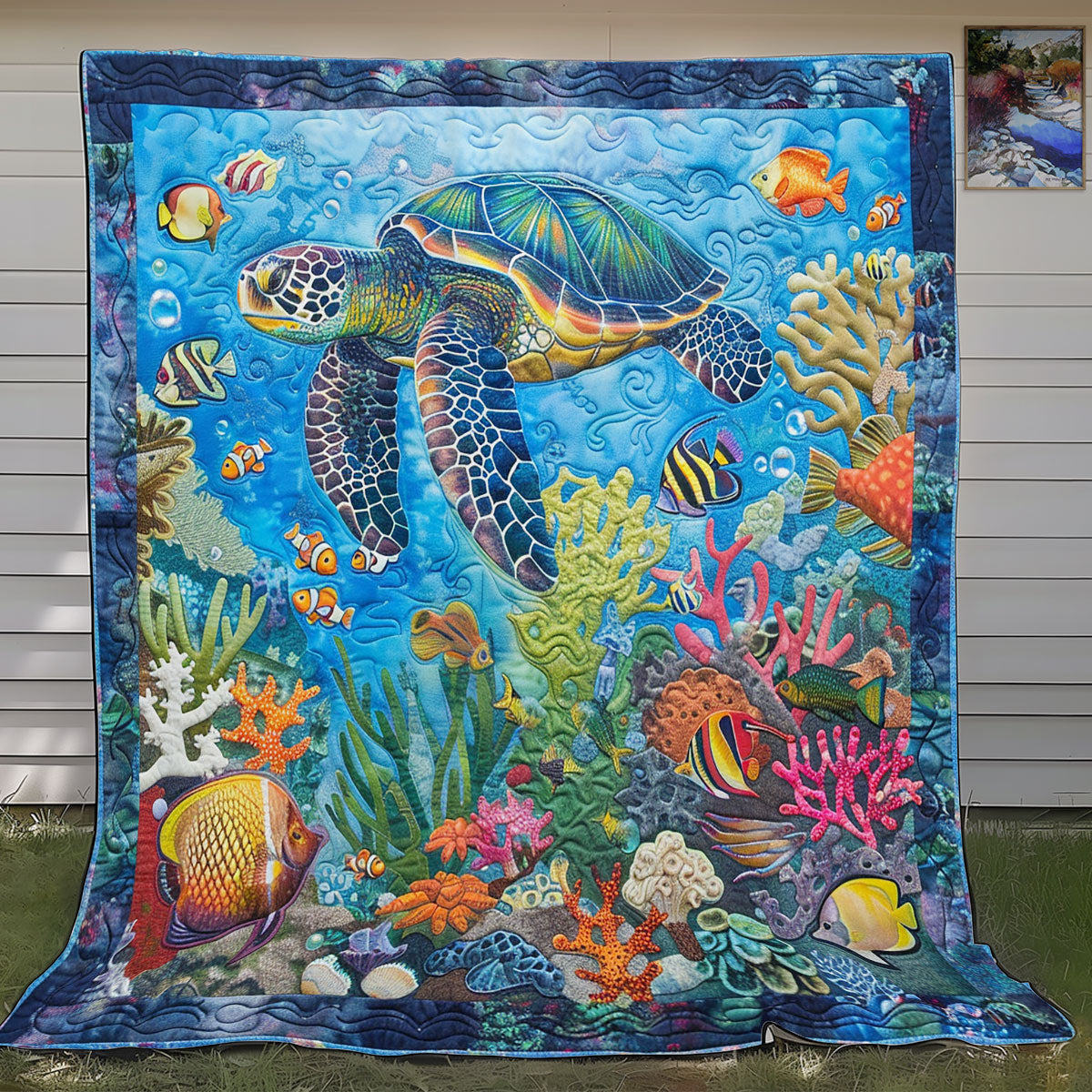 Sea Turtle SR2008023CL Quilt