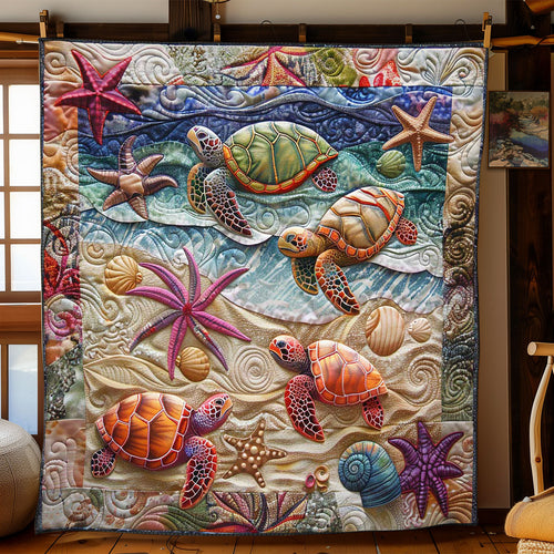 Seaside Turtle Sanctuary WN1408104CL Quilt