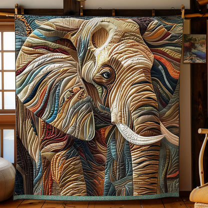 Sepia Elephant WN2908037CL Quilt