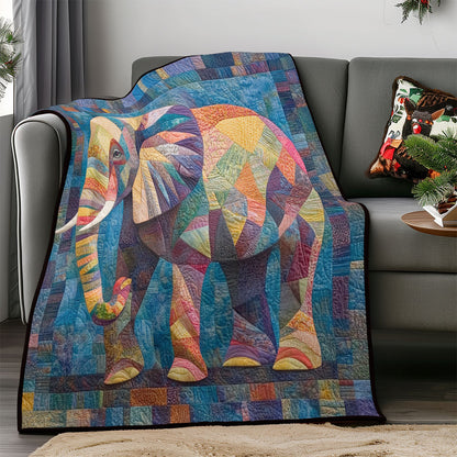 Shape Of Elephants Color WM0608034CL Quilt