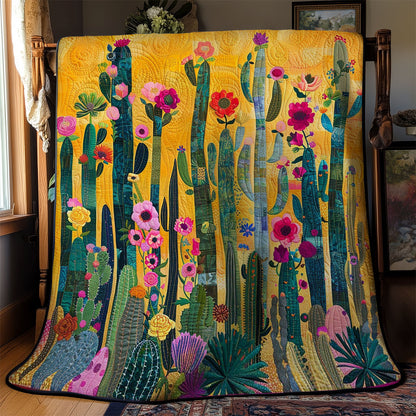 Shape of Cactus WM2108018CL Quilt