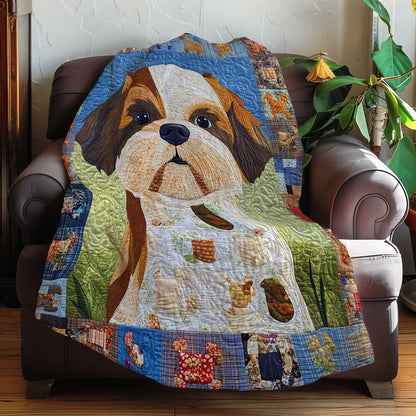 Shih Tzu Bliss WN0608048CL Quilt