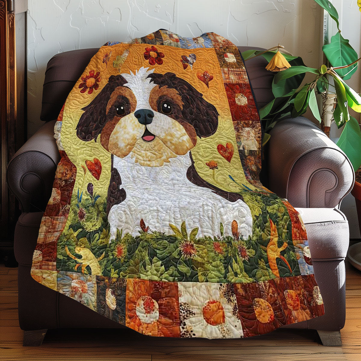 Shih Tzu Cozy WN0608046CL Quilt