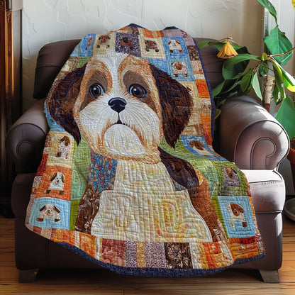 Shih Tzu Haven WN0608047CL Quilt