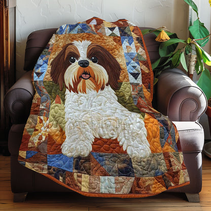 Shih Tzu cute WN0608045CL Quilt