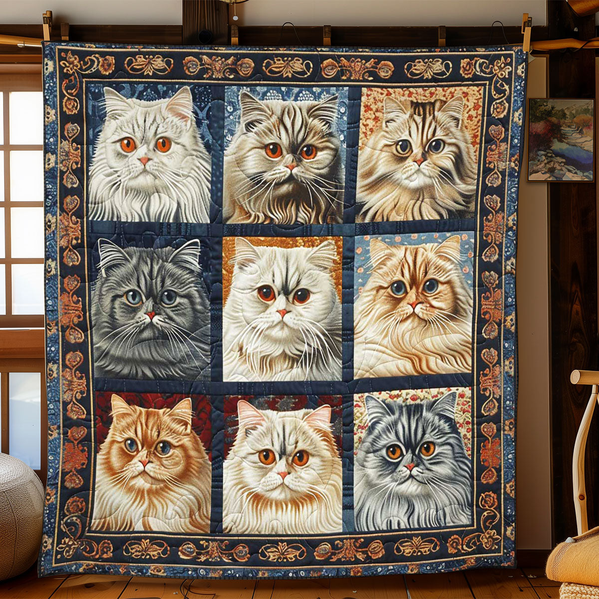 Silky British Longhair WN1908003CL Quilt