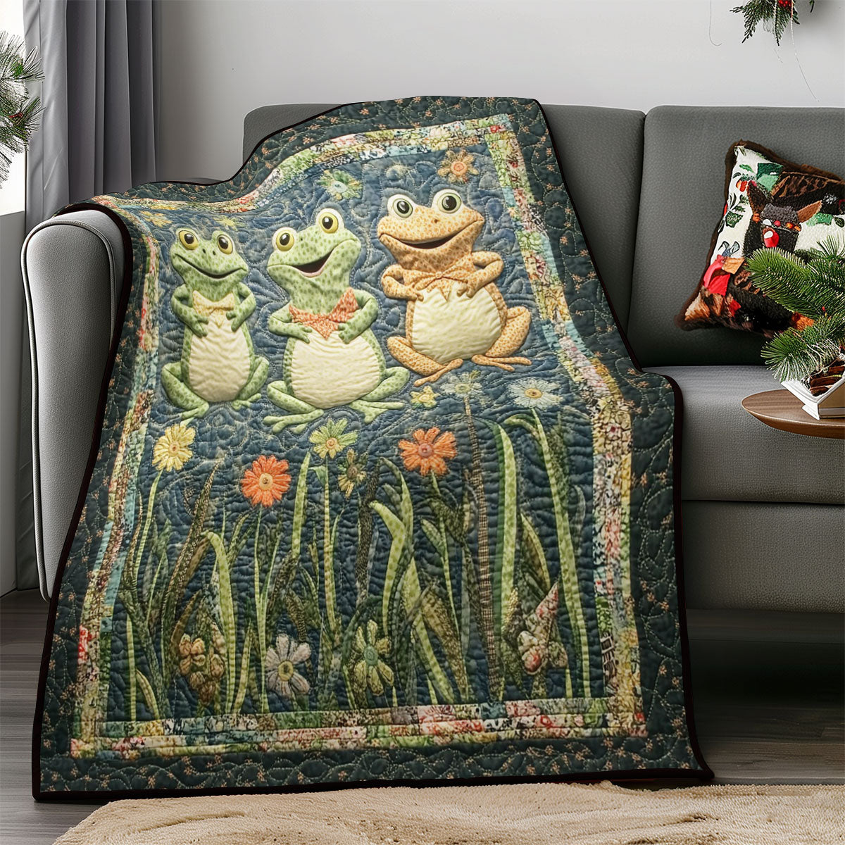 Singing Frogs WM0208039CL Quilt