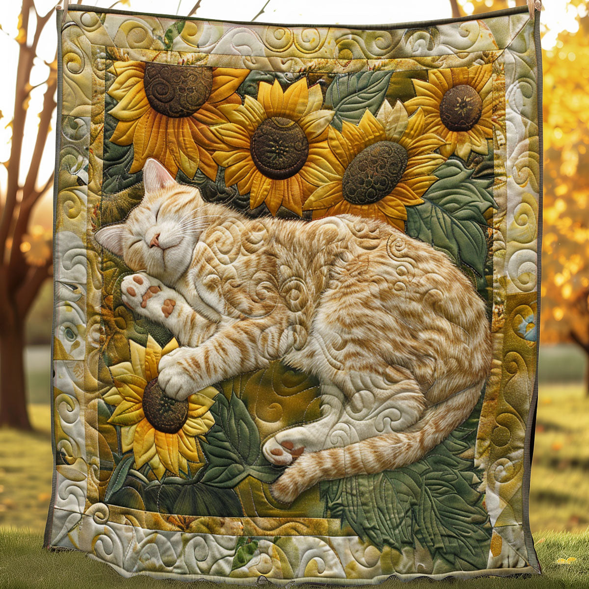 Sleeping Cat SR1508015CL Quilt