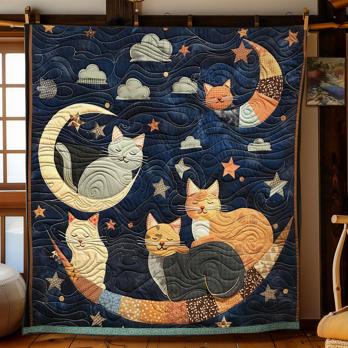 Sleeping Cats WN0909092CL Quilt