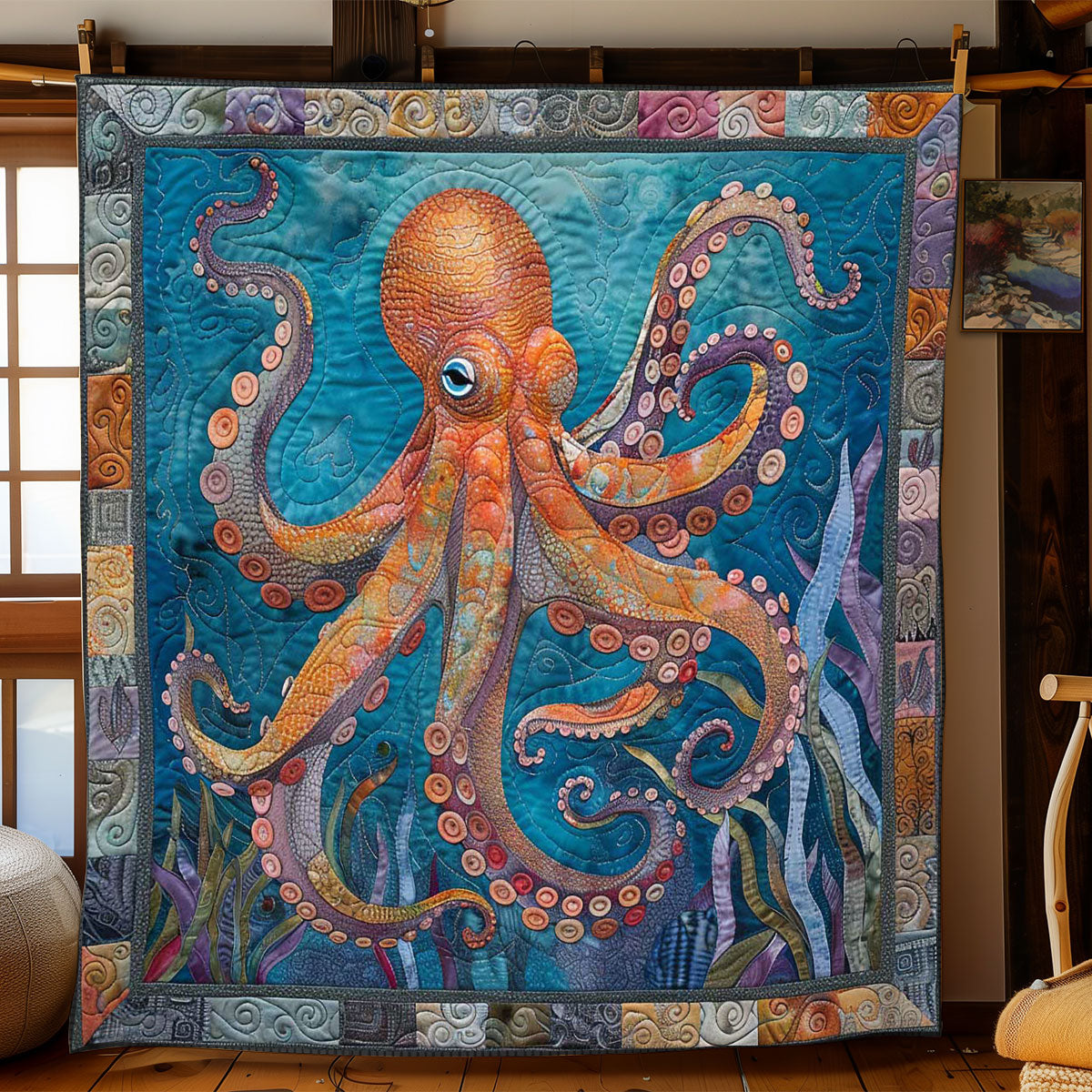 Sleepy Octopus WN1508012CL Quilt