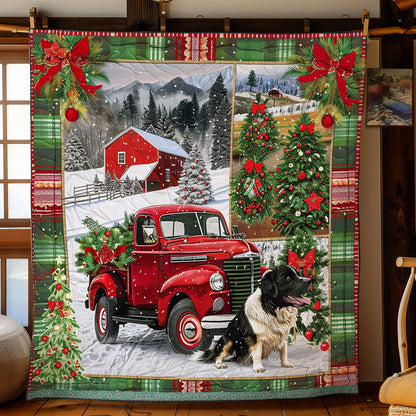 Snowy Christmas Truck WN3008029CL Quilt