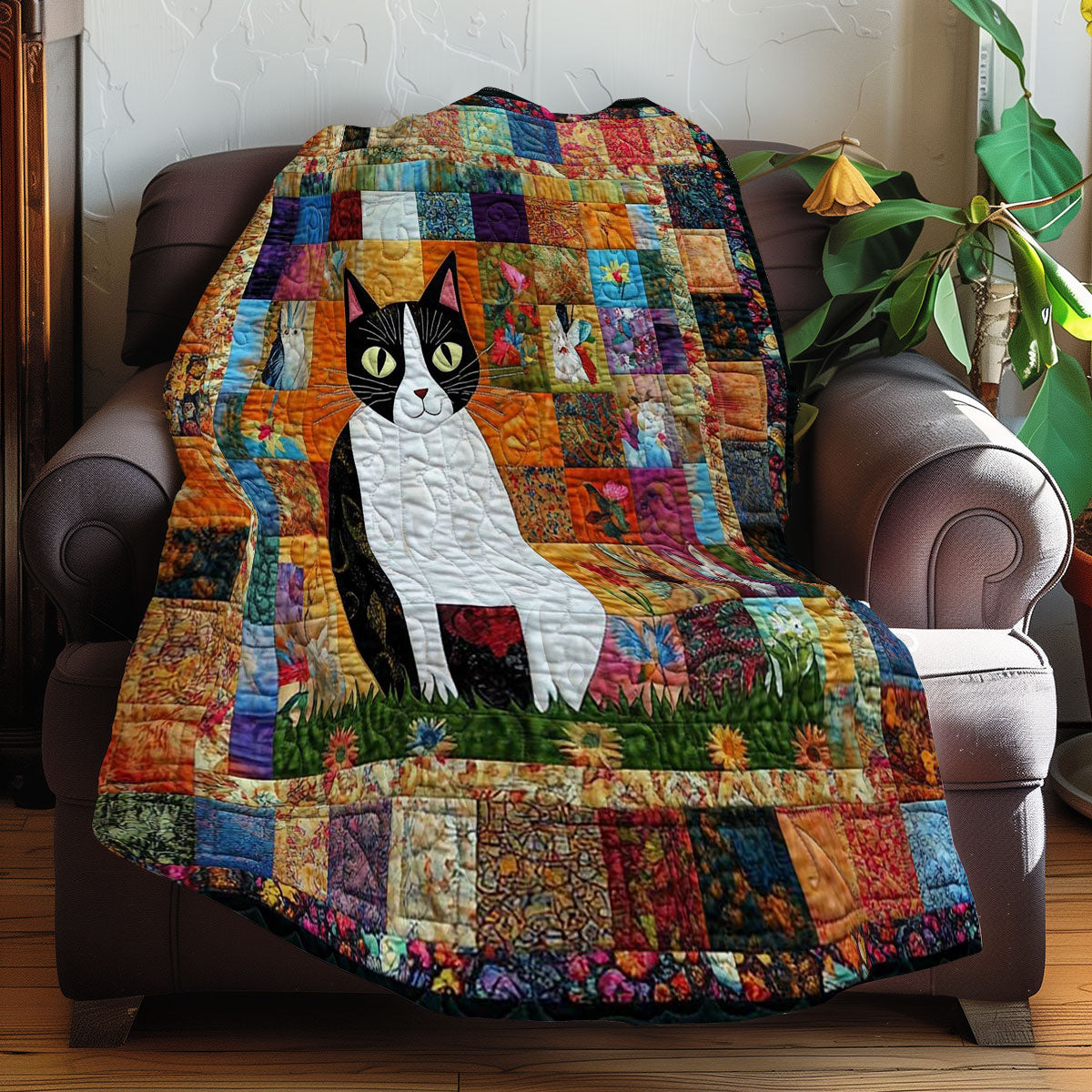 Snuggle Cat WN0608073CL Quilt