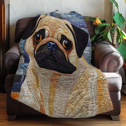 Snuggle Pug WN0508016CL Quilt