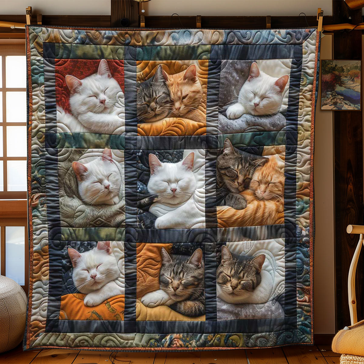 Soft Cats WN1508026CL Quilt