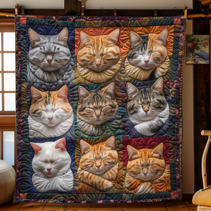 Soft Touch Cats WN1508032CL Quilt