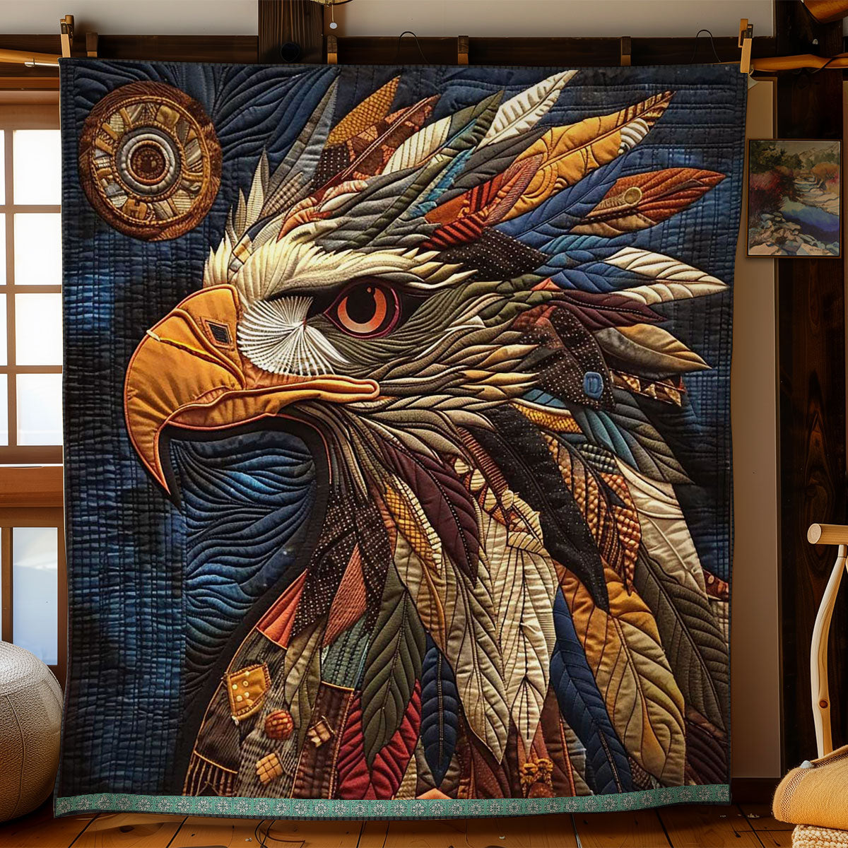 Spirit Bald Eagle WN0509023CL Quilt
