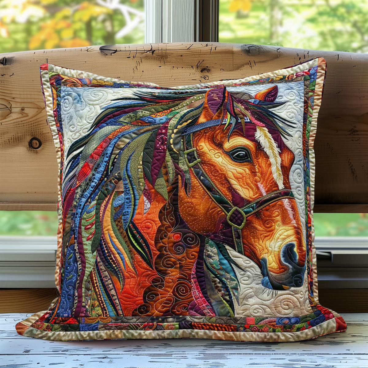 Spirit Horse WN3007085CL Quilt Pillow Case