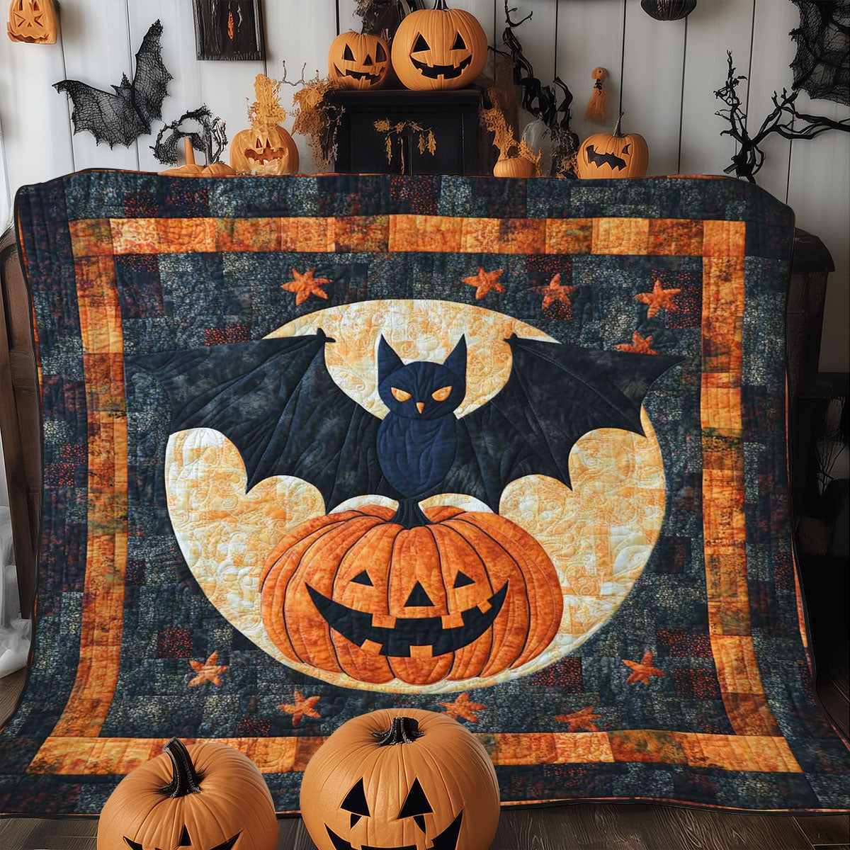 Spooky Bat WN0308005CL Quilt