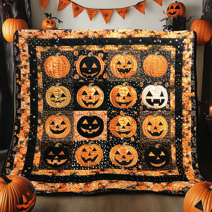 Spooky Pumpkin SR2108027CL Quilt