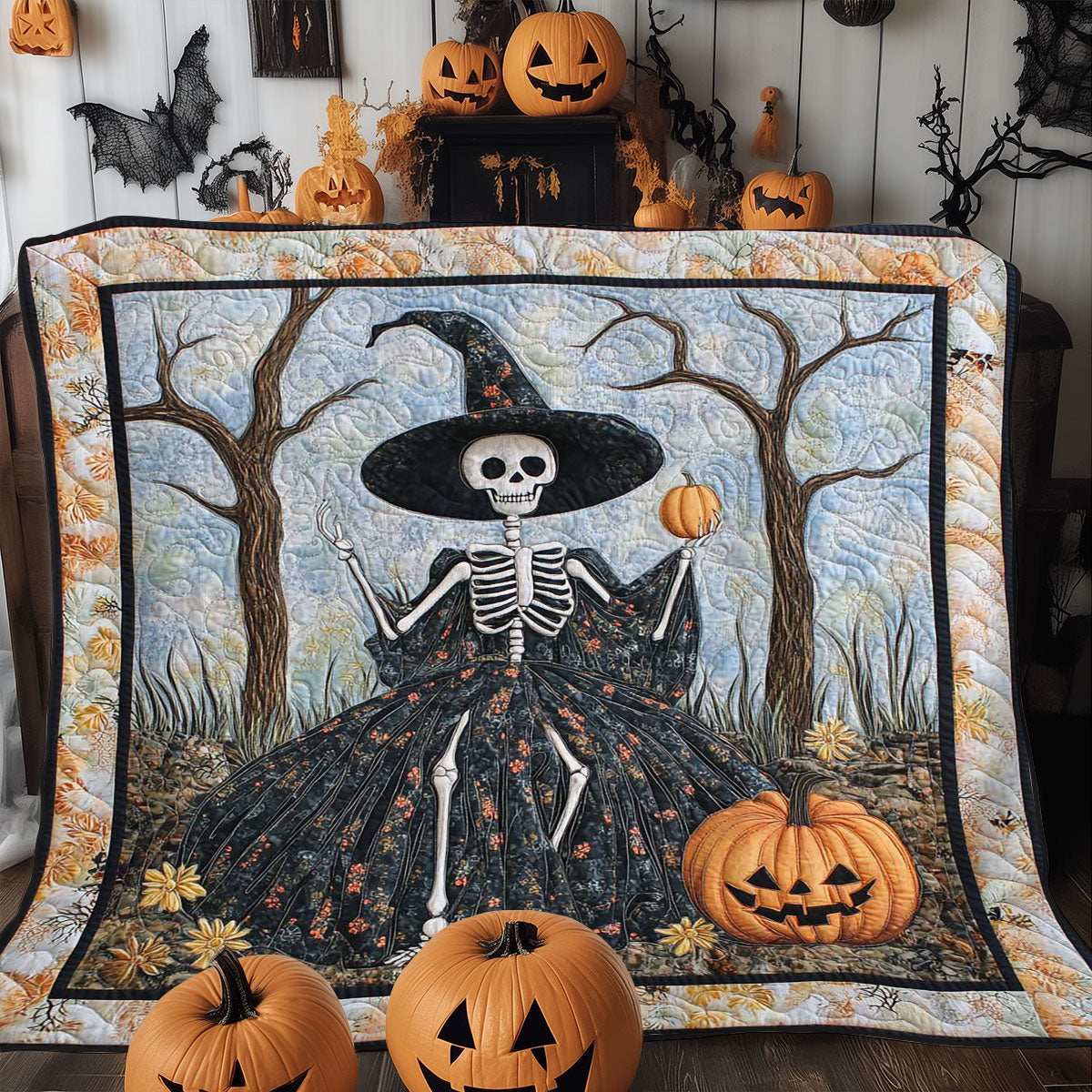 Spooky Witchcraft WN0308003CL Quilt