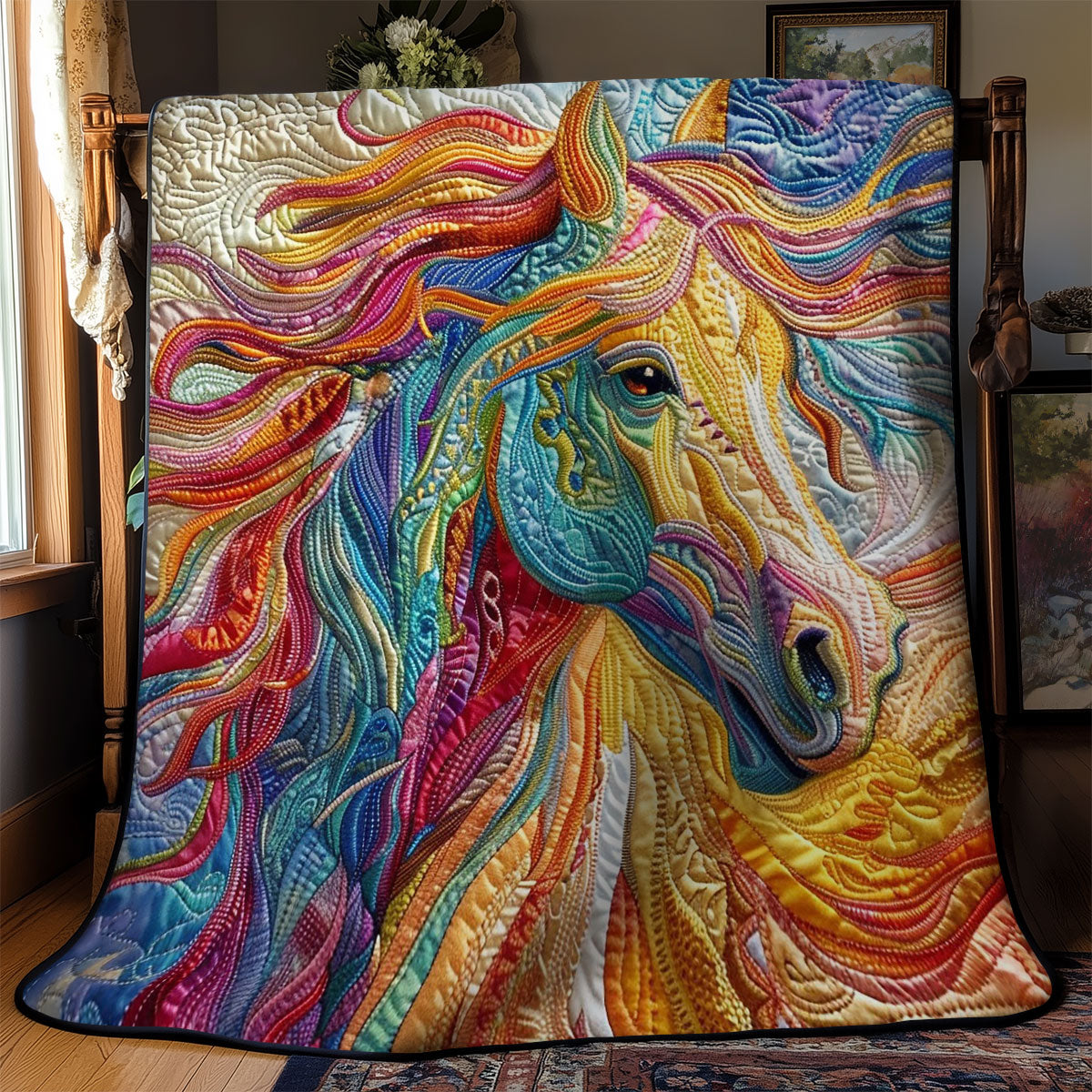 Stunning Horse WM2808022CL Quilt