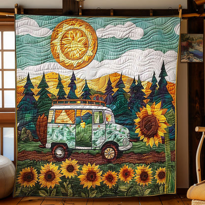 Sunflower Adventure WN1008031CL Quilt