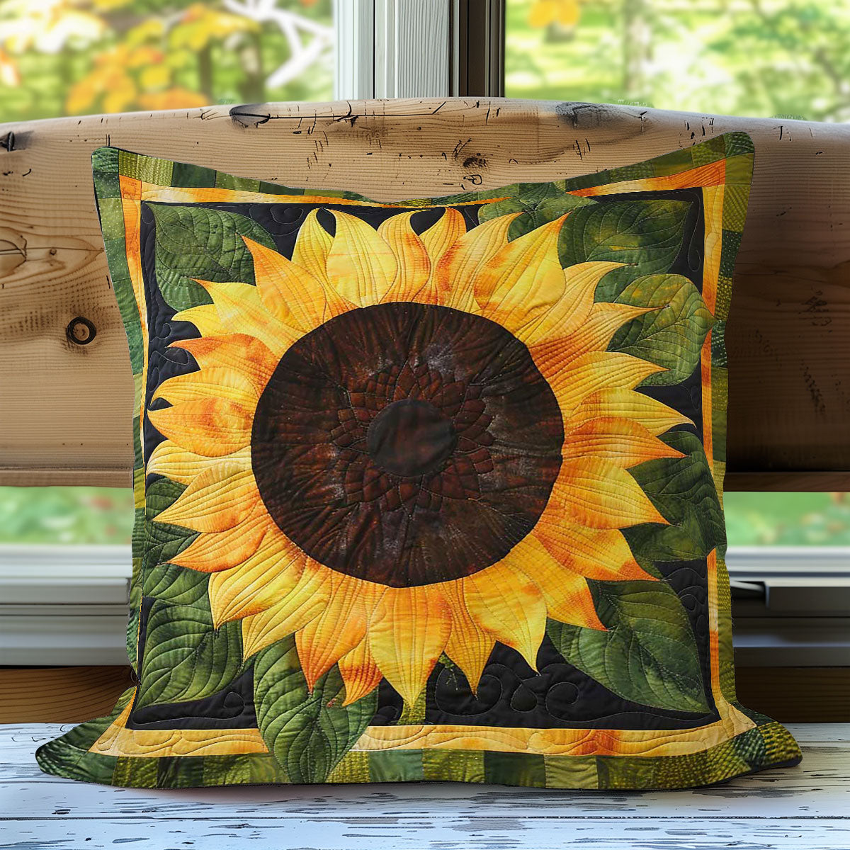 Sunflower Bliss WN2607062CL Quilt Pillow Case