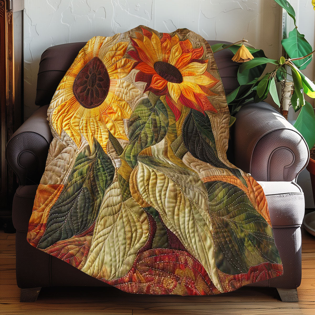 Sunflower Haven WN2607010CL Quilt