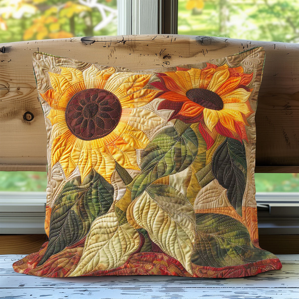 Sunflower Haven WN2607064CL Quilt Pillow Case