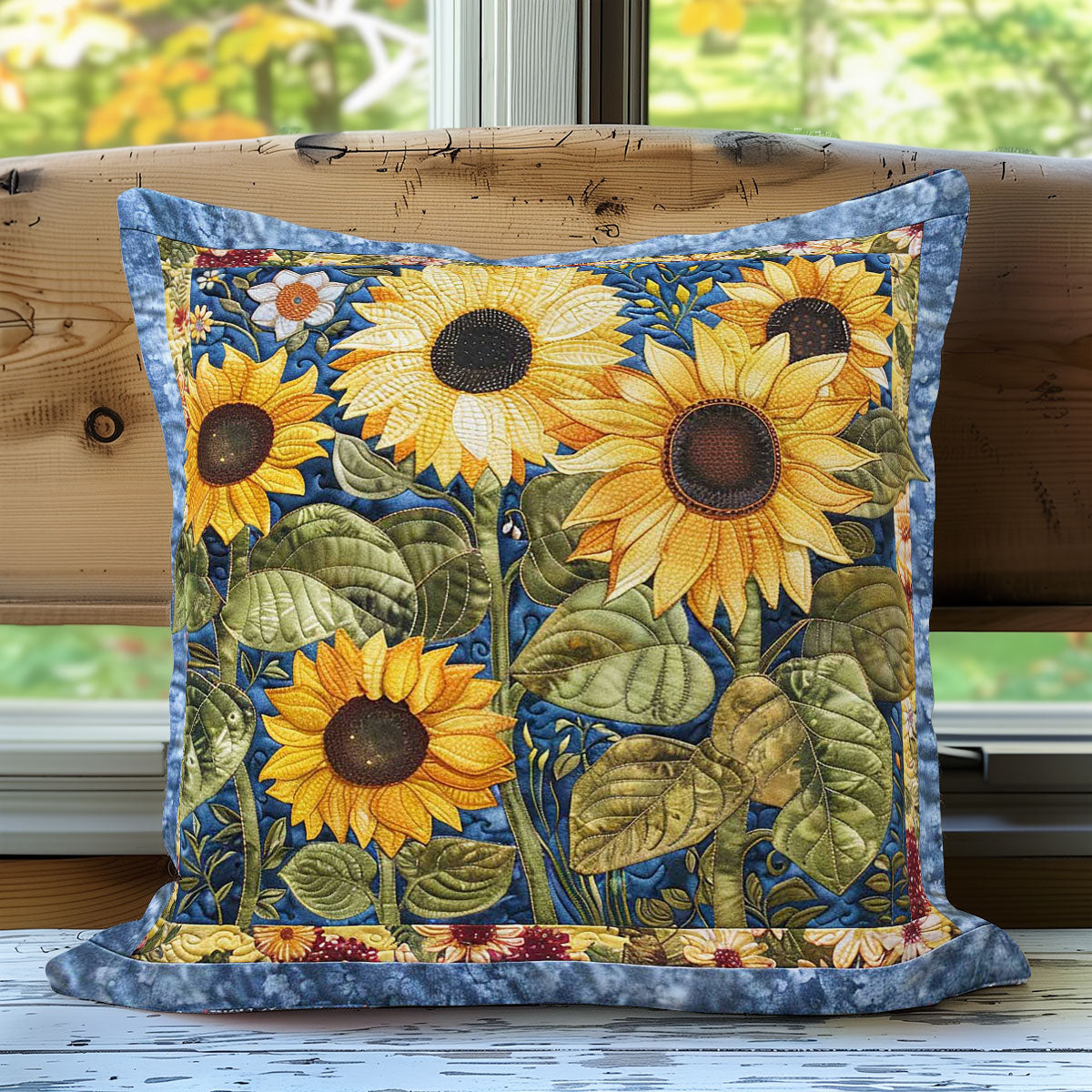 Sunflowers WN3007088CL Quilt Pillow Case