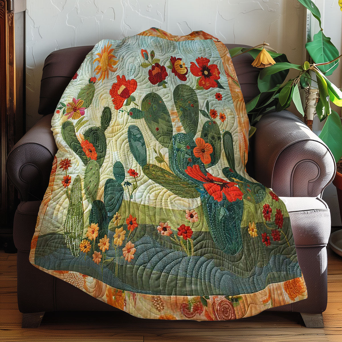 Sunny Cactus Embrace WN2607033CL Quilt