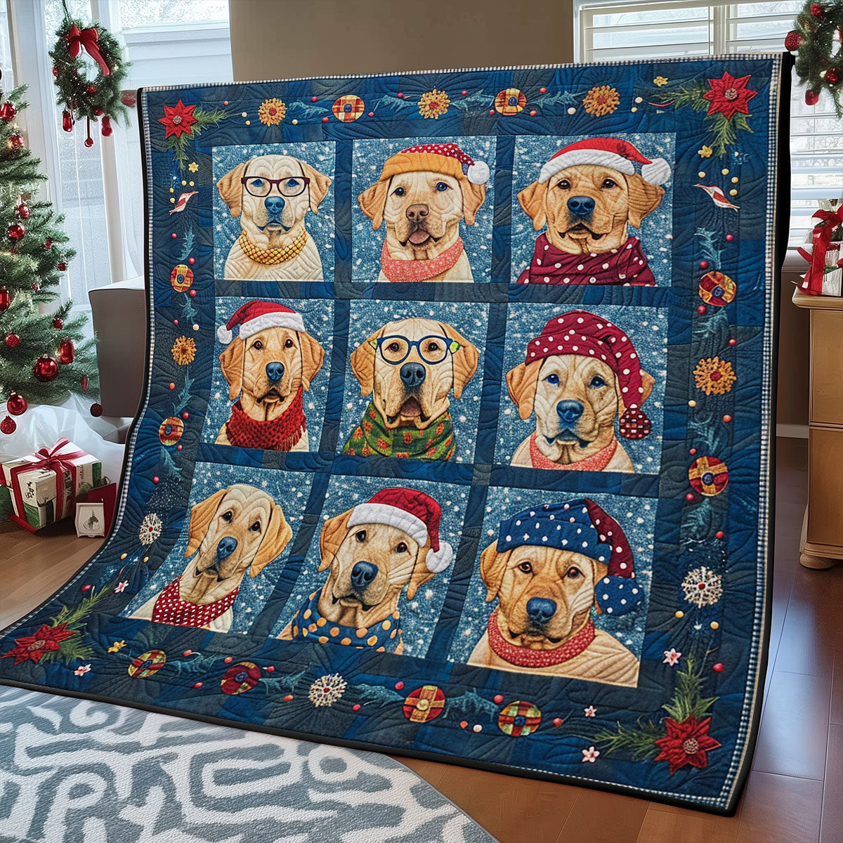 Sweet Labrador SR0908010CL Quilt